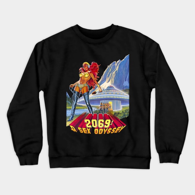 2069 Odyssey Crewneck Sweatshirt by TEEVEETEES